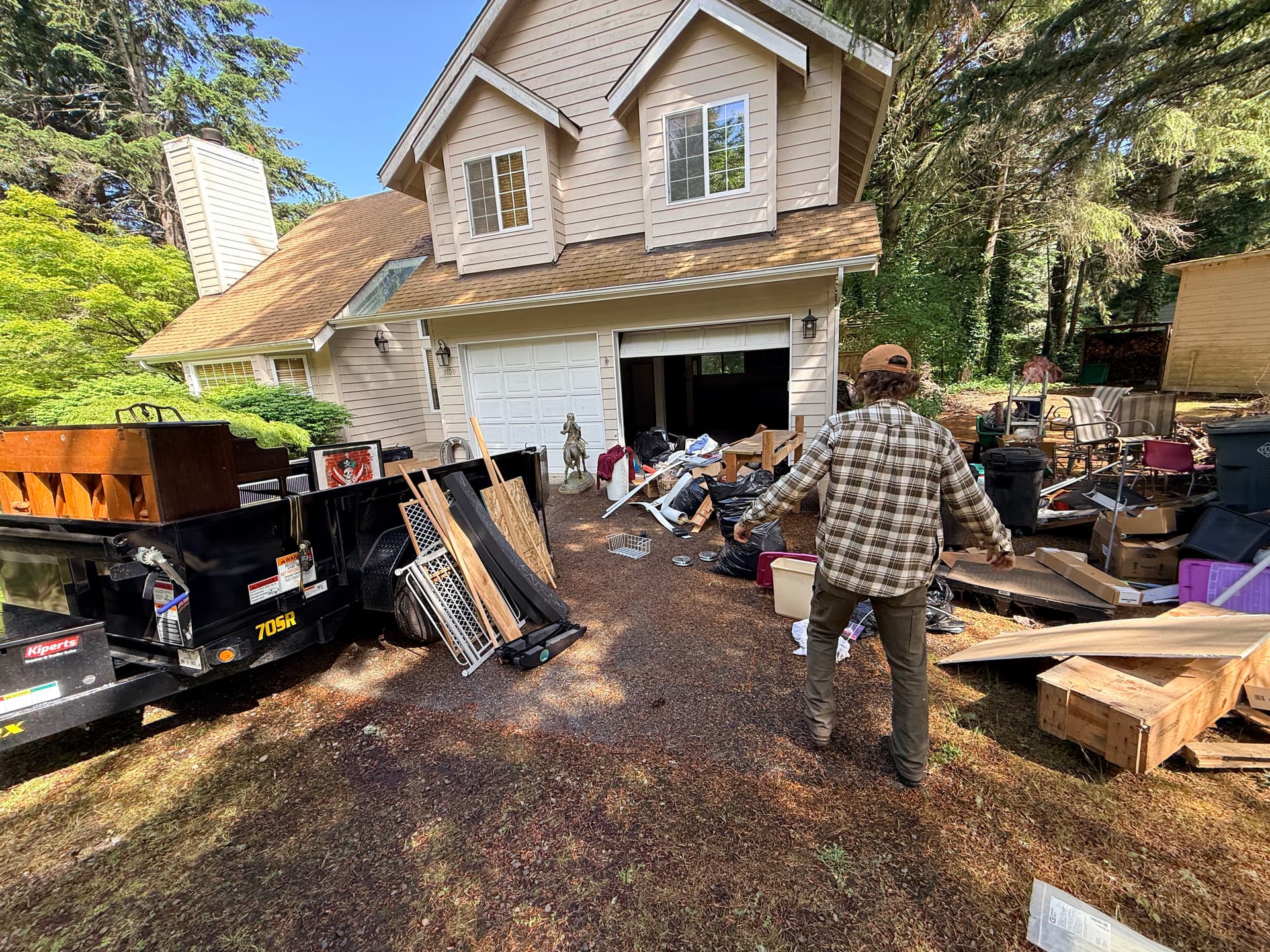 Whole Home Real Estate Cleanout Including a Heavy Piano image